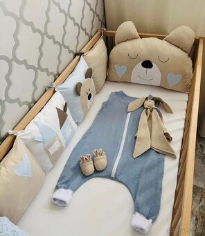 Bavlnený mantinel do postieľky - 6