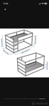Kura detská posteľ Ikea - 6