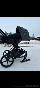 Cybex priam 4.0 simply flowers grey - 6