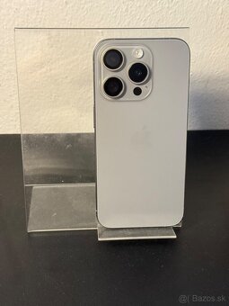 Predám Apple iPhone 15 PRO 256GB Natural Titanium - 6