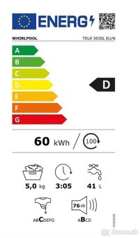 Práčka Whirlpool TDLR 5030L - 6