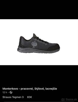 Veľkosť 42, MIX pracovná-bezpečnostná obuv - 6