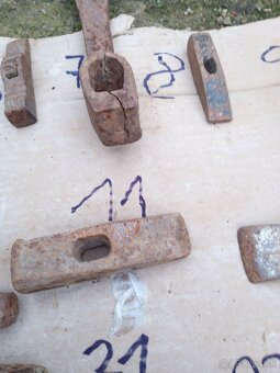 Staré náradie kladivá - 6