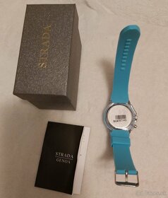 STRADA hodinky so silikónovým remienkom - 6