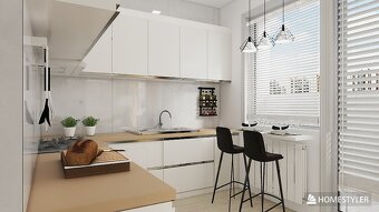 1i byt - možnosť modernizácie na 2KK LOFT Apartmán - balkón - 6