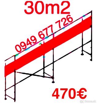 Predám LEŠENIE • FASÁDNE LEŠENIE PLETTAC NOVÉ - 6