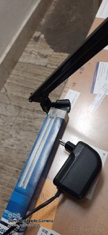 Stolová otočná nastaviteľná lampa plus nahradnu ziarivku. - 6