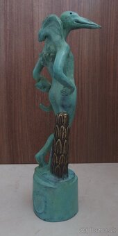 Bronzová soška – Salvador Dali – Vtáčí muž - 6