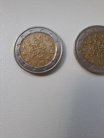 2 euro minca Portugal 2002 chybna.. - 6