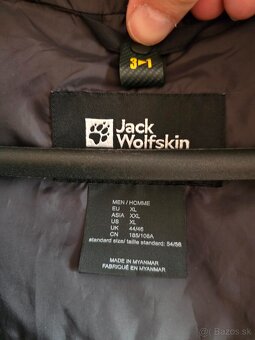 Predám pánsku bundu JACK WOLFSKIN 3v1 - 6