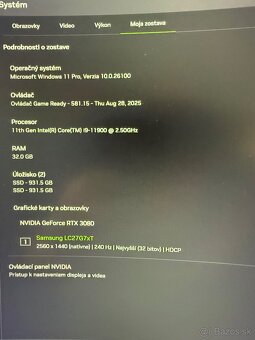 Herný PC RTX 3080 - 6