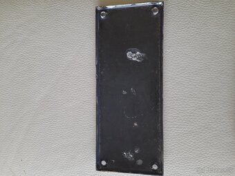 Smaltovaná tabuľka Malinovského ulica BB  a Pivnica TOP - 6