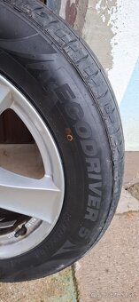 Predam hlinikove disky dezent 5x112 r16 aj s pneu 205/60r16 - 6