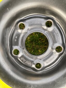 nové koleso tenké dojazdove rezervu 5x112 R18 vw - 6