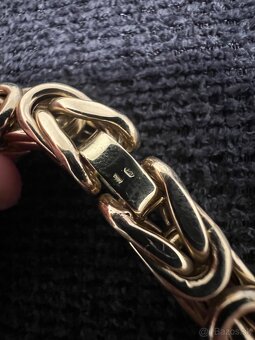 Predám zlatu retiazku 102g 14K 585 - 6