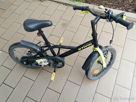 Predám 16-palcový bicykel pre deti dark Hero + zvonček - 6