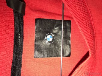 BMW originál pánske tricko Red L - 6