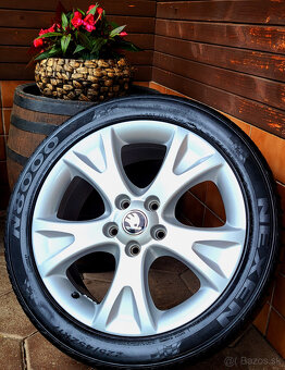 alu R17 5x112 orig. Škoda Octávia II + VW Golf, Seat leon - 6