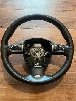 Volant s-line audi a4 b8 f1 radenie - 6