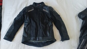 HELD 2-dielna moto kombineza koza / textil goretex, vel. M - 6
