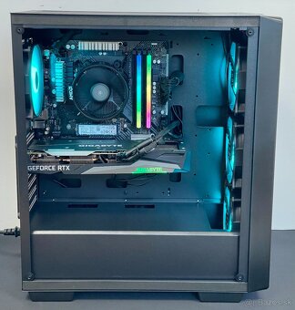Herný PC - R5 5500,RTX 3060 Ti 8GB,16GB RAM,512GB SSD+HDD - 6