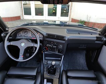 BMW E30 325i CABRIO MTECHNIK 1, SAMOSVOR, NOVE STK, BILE SPZ - 6