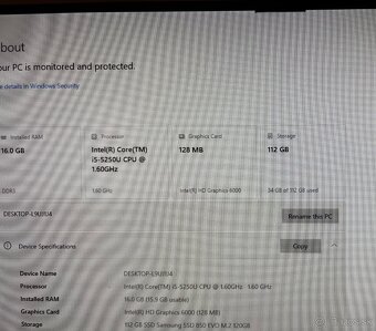 Tichý mini PC Intel NUC5i5RYH – pasívne chladenie - 6