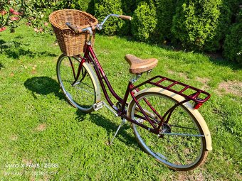 Štýlový mestský retro bicykel Fuji Mio Amore 2013 - 6
