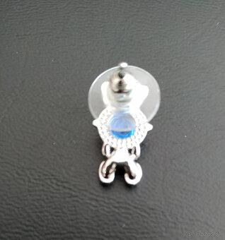 Náušnice s opálom v tvare ZAJAČIK_NOVÉ_za_2,00e - 6