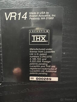 Center - Boston Acoustics VR 14 THX Certified - 6
