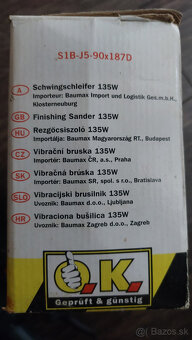 Vibračná brúska - BAUMAX - 6