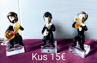 Muzikanti sklo , dekorácie - 6
