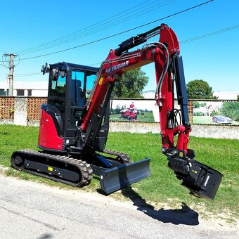 japonske rýpadlo Yanmar ViO38-7 bager s powertiltom (4,2ton) - 6
