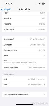 iPhone 15 pro 512GB, farba titan V záruke - 6