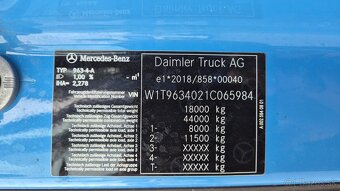 MERCEDES-BENZ ACTROS 1848 LSRL GIGA SPACE EURO 6 - 6
