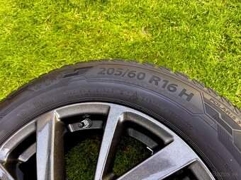 Predám originál 16´´ALU Mazda 5x114,3 pneu. 205/60 R16 92H - 6