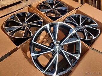 Sada ALU 5x112 R19 design RS MACHINED BLACK - 6