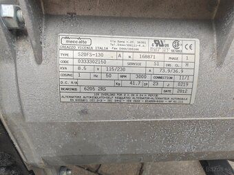 Elektrocentrála generátor Honda 8.5kw - 6