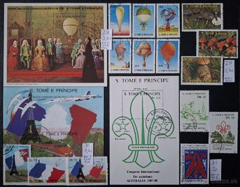 Postove znamky Mix 5 (99poloziek) - 6