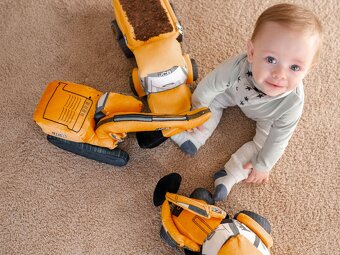 Plyšový bager JCB - 6