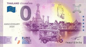 0 euro bankovka / 0 € souvenir - zahraničné 3 - 6