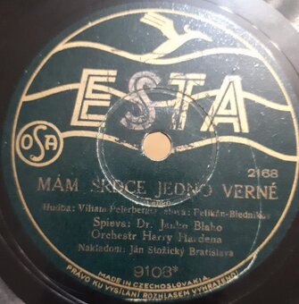 Kúpim šelakové platne - 6