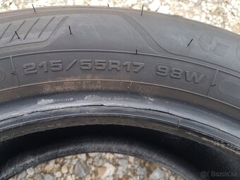 215/55 r17 celoročné pneumatiky 2ks Goodyear DOT2024 - 6