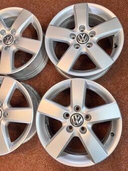 5x112 R16 originál alu VW Golf Caddy - ET 50 - 6