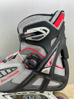 Kolieskové korčule Rollerblade-veľkosť 44 + nové kolieska - 6