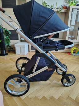 Kočík Moon Style a vajíčko Cybex Aton 5 s Isofix základňou - 6