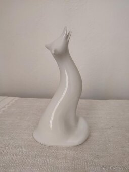 Royal dux líška brusel porcelánová soška - 6