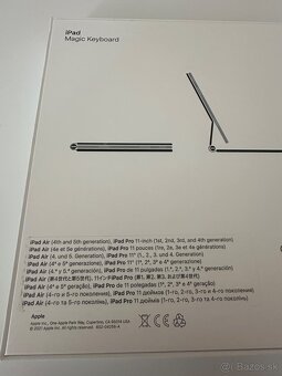 Apple iPad Magic Keyboard klavesnica biela - 6