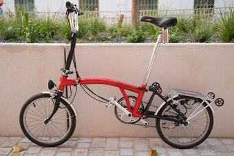 Predám skladací bicykel Brompton MK2 (BS6102), 3-speed - 6