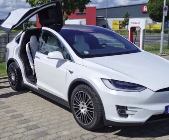 alu R20 5x112, senzory tlaku, zimné pneu 255/45, Tesla X - 6